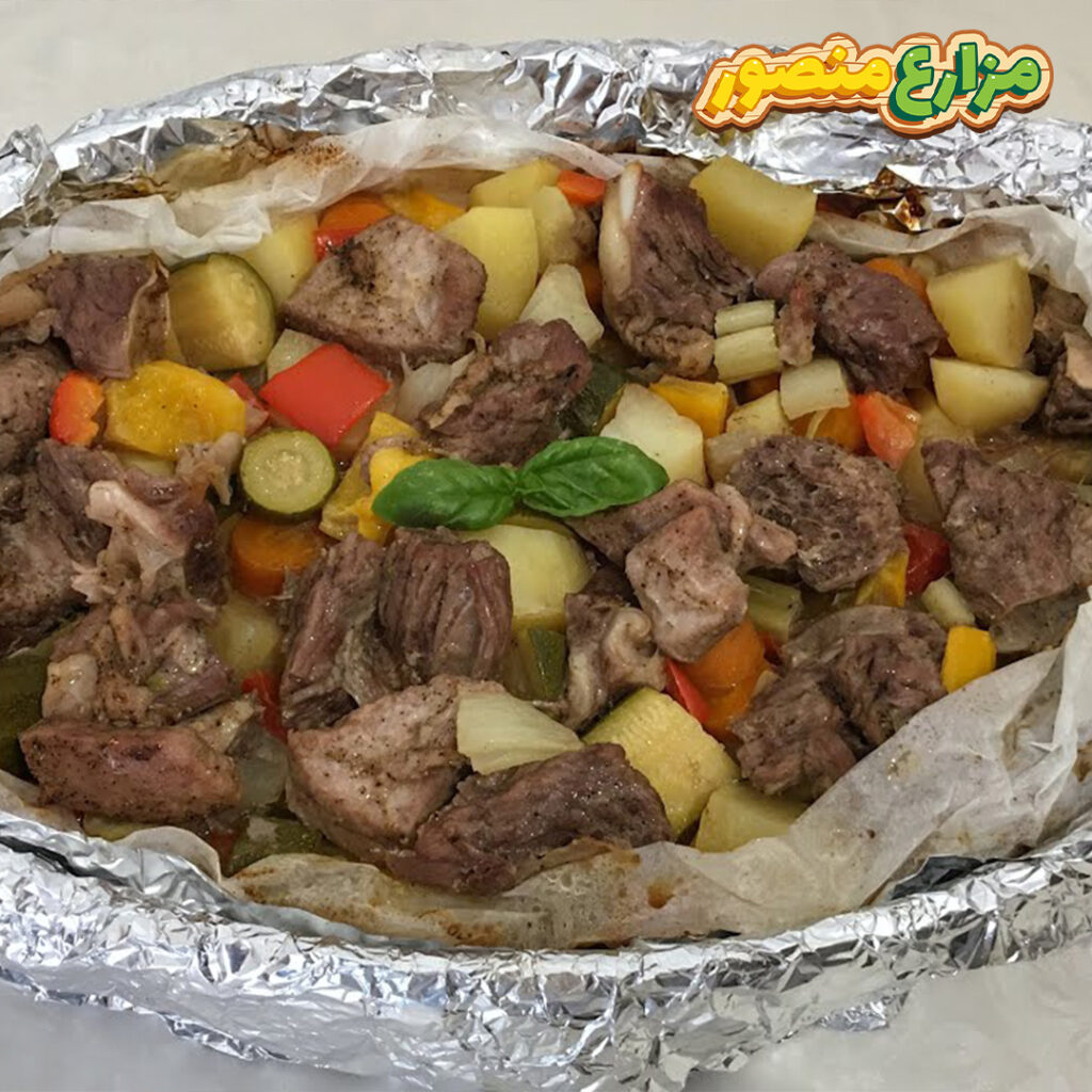 طريقة ورقة اللحمة